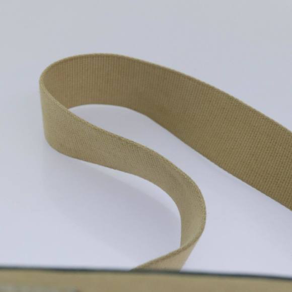 PRADA Shoulder Bag Canvas Leather Beige Green Auth bs15610 - Picture 8 of 16